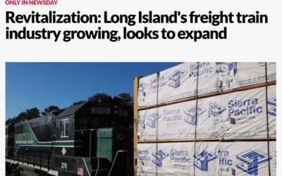 Newsday: Long Island’s freight train industry growing, looks to expand